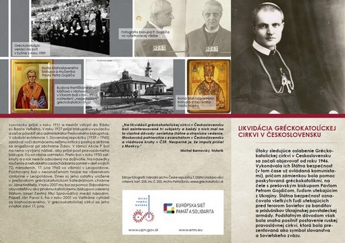obrázok letáka Likvidácia grékokatolickej cirkvi